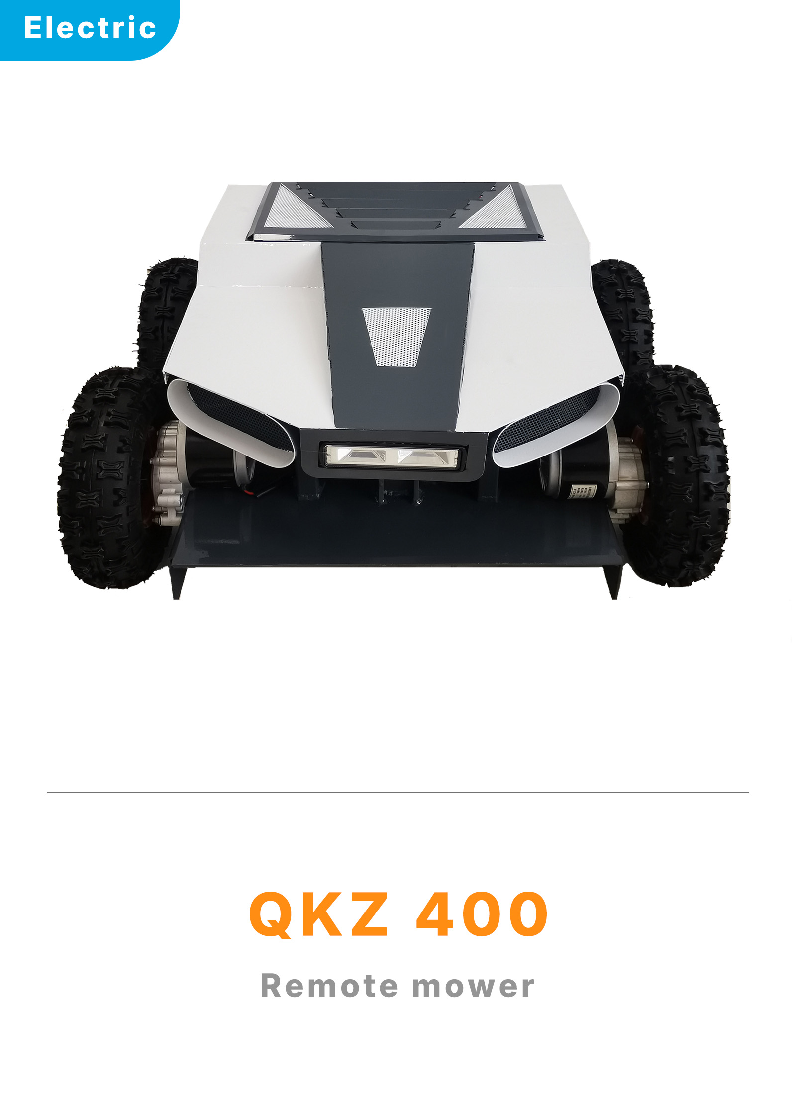 Tondeuse électrique à roues QKZ400 - Tondeuse commerciale sans émission de Qingke (fabricant chinois)